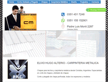 Tablet Screenshot of elvioalterio.com.ar